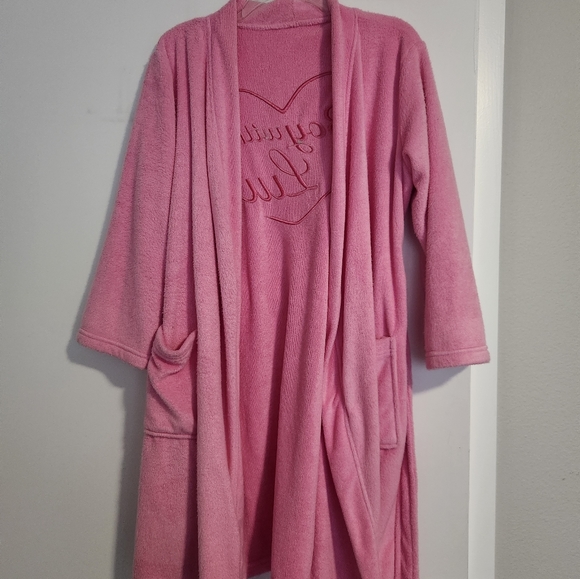 BTS Official BTS Boy With Luv Pink Robe *Worn Once* - Picture 1 of 2